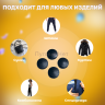 Кнопки нержавеющие Альфа 15мм, с пластиковой шляпкой 15мм,черный никель, 15шт