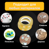 Скотч - лента клейкая двусторонняя, прозрачная 20мм 20 метров
