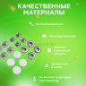 Кнопки нержавеющие Альфа 15мм с пластиковой шляпкой 15мм