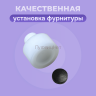 Насадка для пластиковой шляпки 15мм кнопок Альфа и Омега