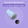 Насадка для пластиковой шляпки 12,5мм кнопок Альфа или Омега
