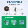 Пуговицы для джинс 14 мм, антик , 20 шт