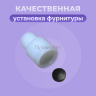 2-Ozon Насадка для пластиковой шляпки 12,5мм кнопок Альфа или Омега