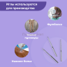 Иглы для промышленного оверлока для трикотажа №90/14 10шт