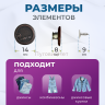 Пуговицы для джинс 14 мм, антик , 20 шт