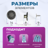 Пуговицы для джинс 14 мм, матовый черный никель  , 20 шт