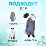 Заготовки пуговицы для обтяжки 25мм с черной пластиковой ножкой