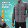 Кнопки Альфа 12.5мм, с шляпкой Premium 20мм "Черный матовый"