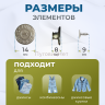 Пуговицы для джинс 14 мм, никель , 20 шт