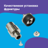 Насадка для джинсовых пуговиц с отверстием, 20 мм