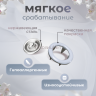 Кнопки рубашечные 9,5мм YKK, серый, 20 шт