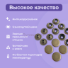 Кнопки для одежды Омега 15мм стальные, медный антик 50шт