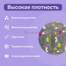 2-Ozon 67 Ткань оксфорд водоотталкивающая, белый зайка в лесу 5м
