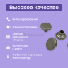 Джинсовые пуговицы нержавеющие литые 17мм, 10 шт, серебристый никель