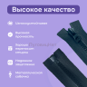 Молния трактор разъемная, Т5 - 55см, черная, 1 замок, 2 шт