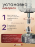 Люверсы нержавеющие, 17 мм (№31), оксид, 10шт